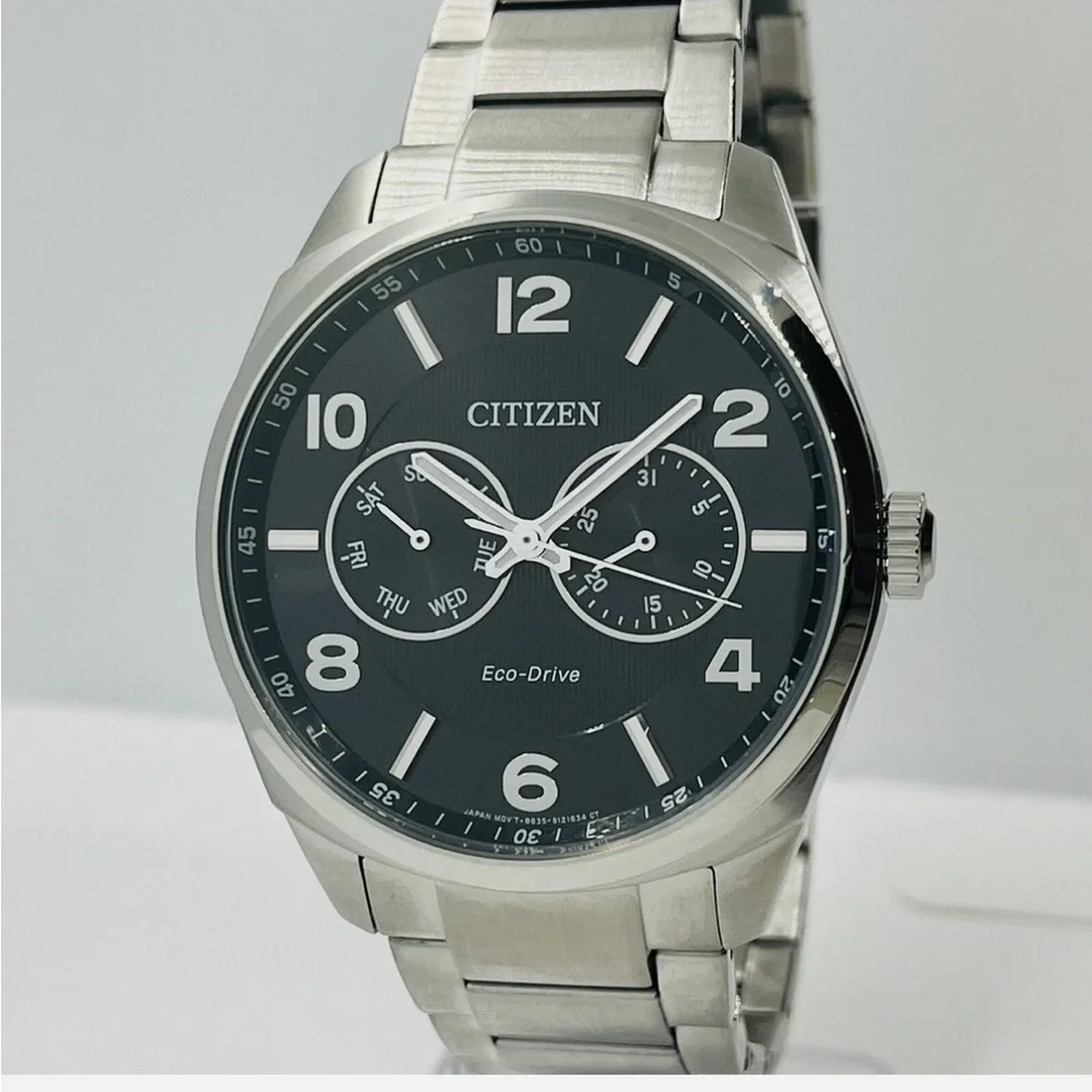 Citizen Eco-Drive Corso Stainless Steel Men's Watch AO9020-84E Brand New